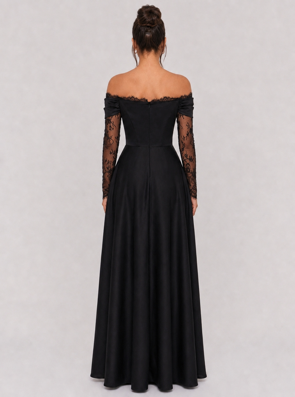 Celestine Lace Sleeve Maxi Dress