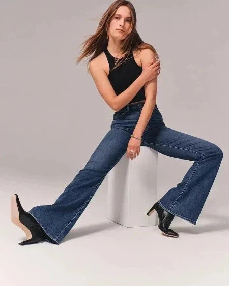 Valencia - High-Rise Flare Jeans