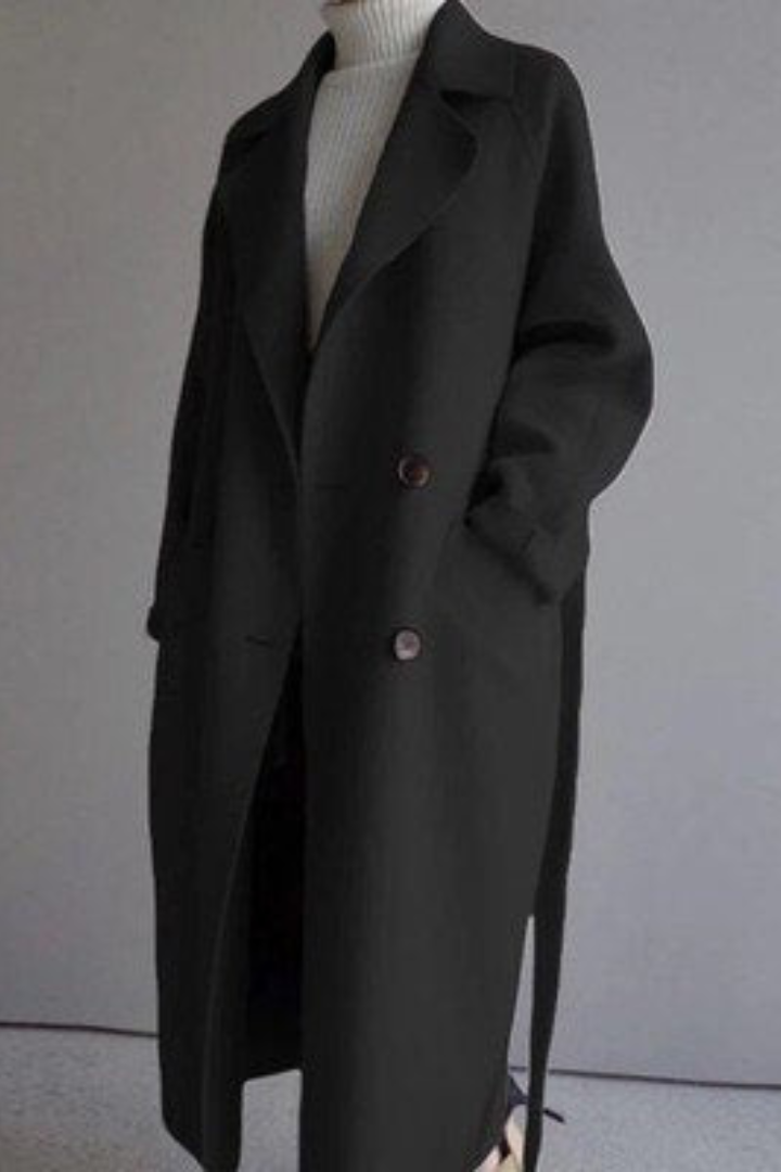 Elisabeth™ | Elegant Warm Wool-Blend Coat