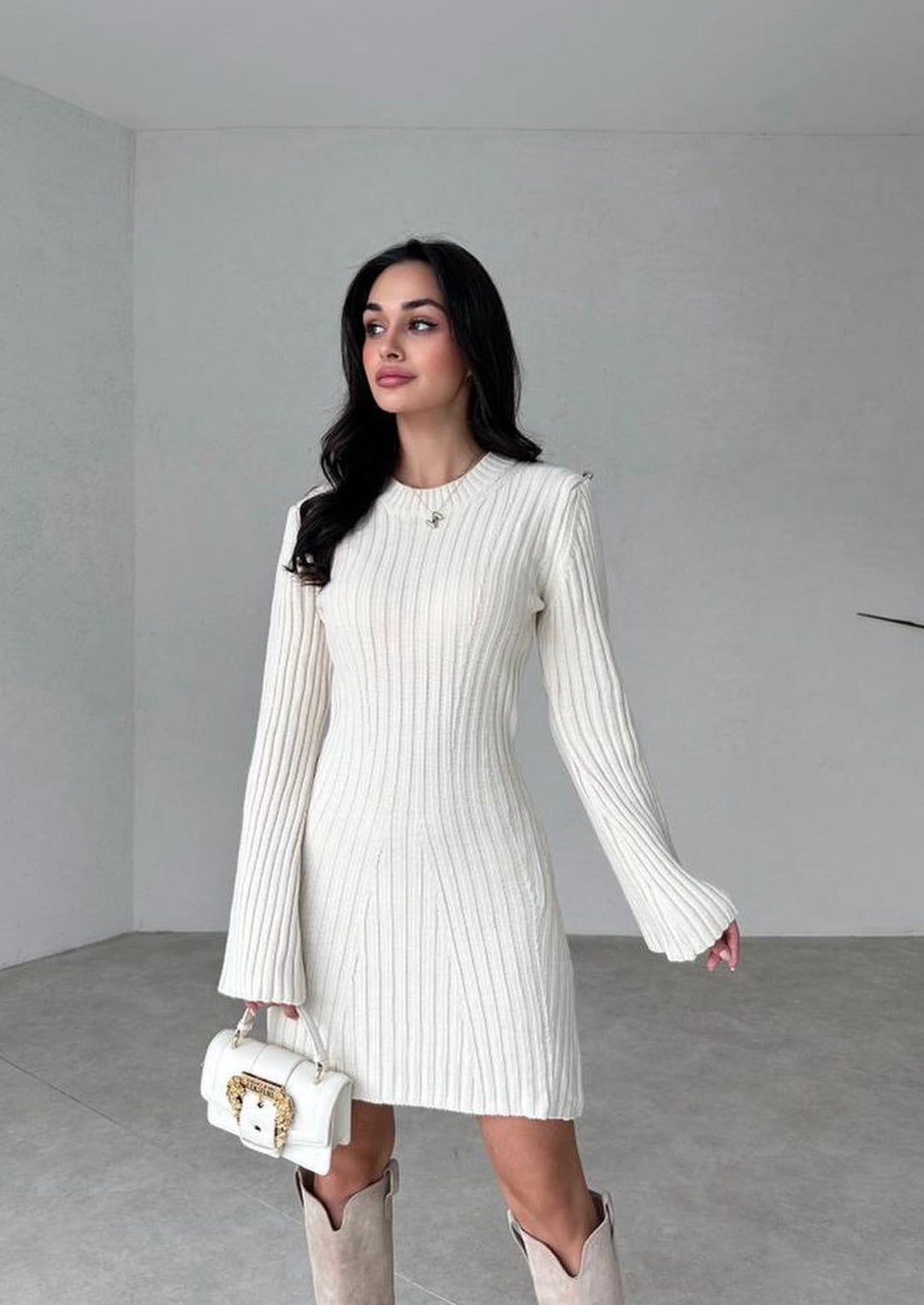 York | Autumn Sweater Mini Dress