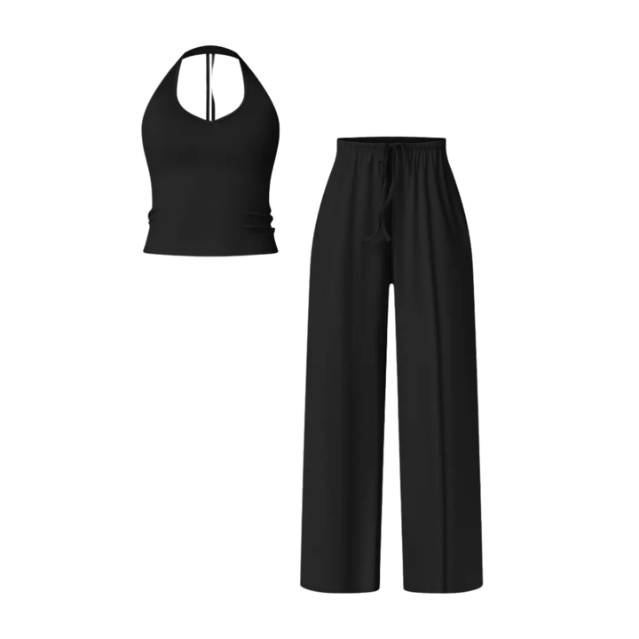 RORY™ – Active Crop Tank &amp; Wide Leg Set