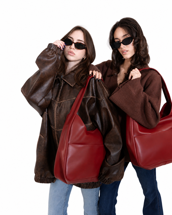 Maya™ Classic Leather Tote