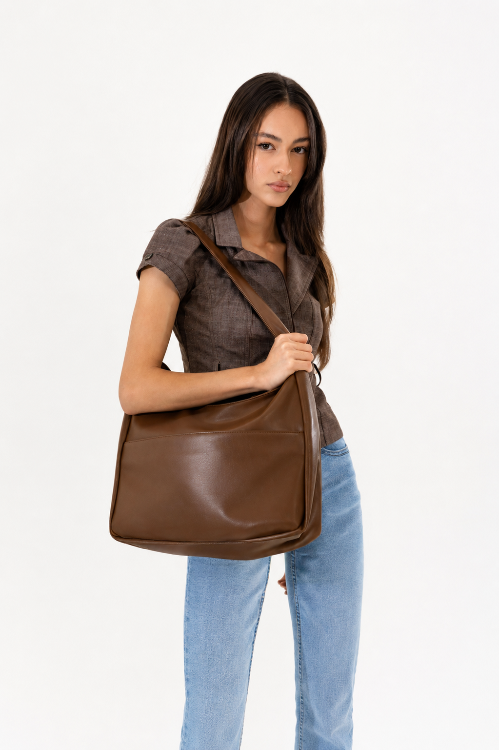 Maya™ Classic Leather Tote