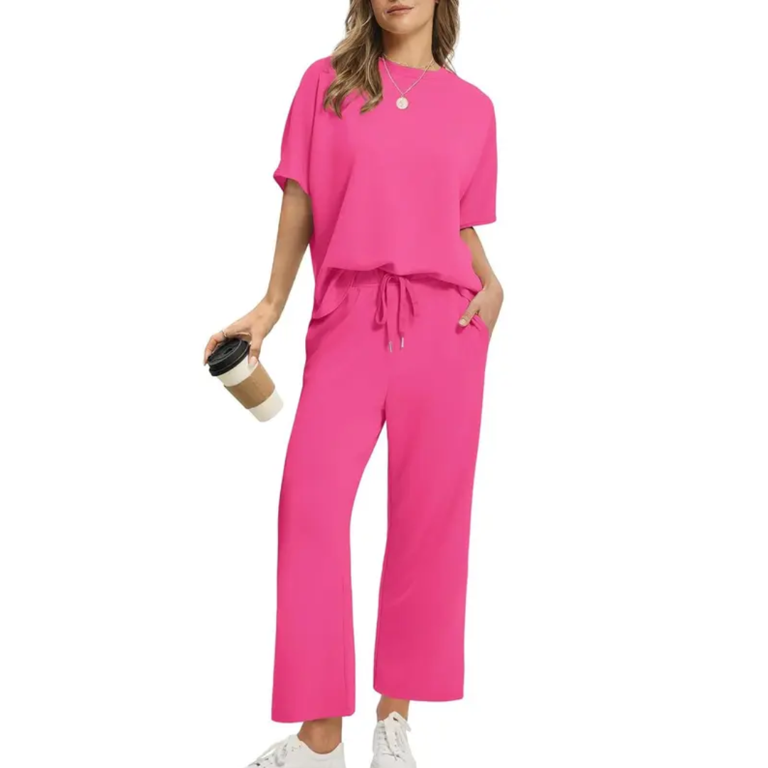 BRISA™ – Breezy Oversized Wide Leg Two Piece Set