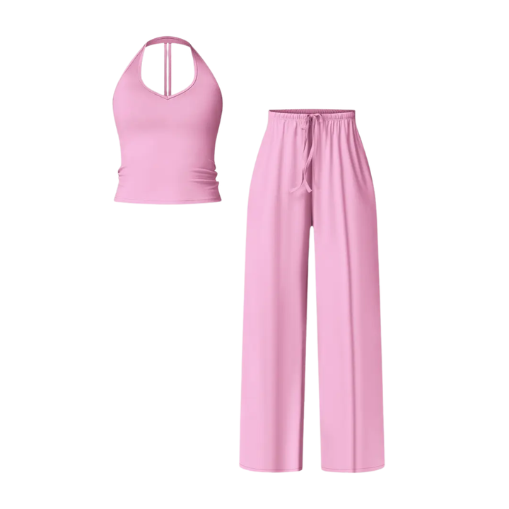 RORY™ – Active Crop Tank &amp; Wide Leg Set