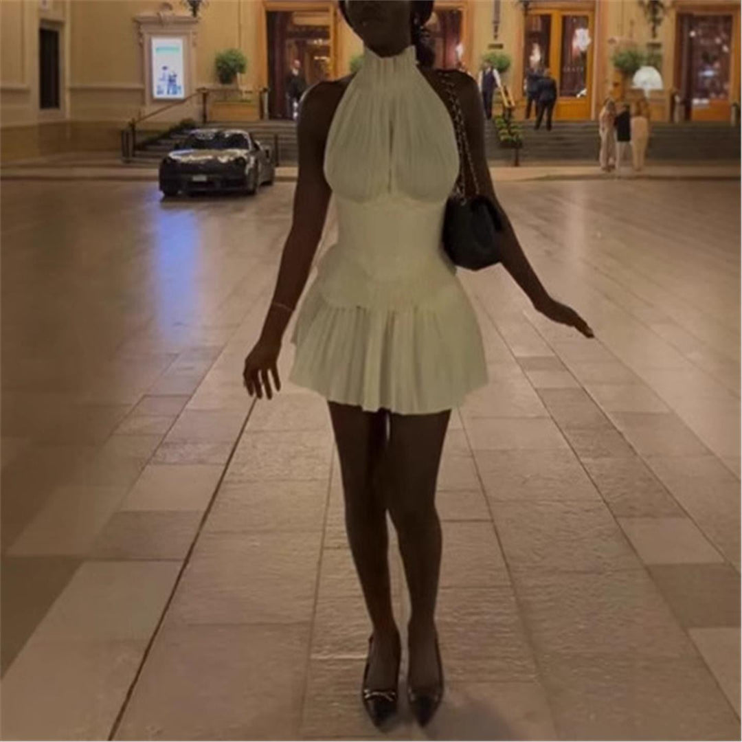 Élise | Hepburn High-Waist Dress