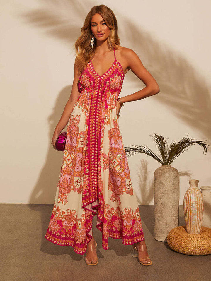 Bohemian Floral Dress