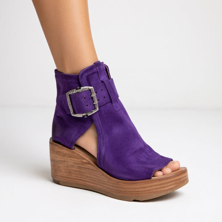 Orélisse™ | Open Wedge Ankle Boots with a Modern Design