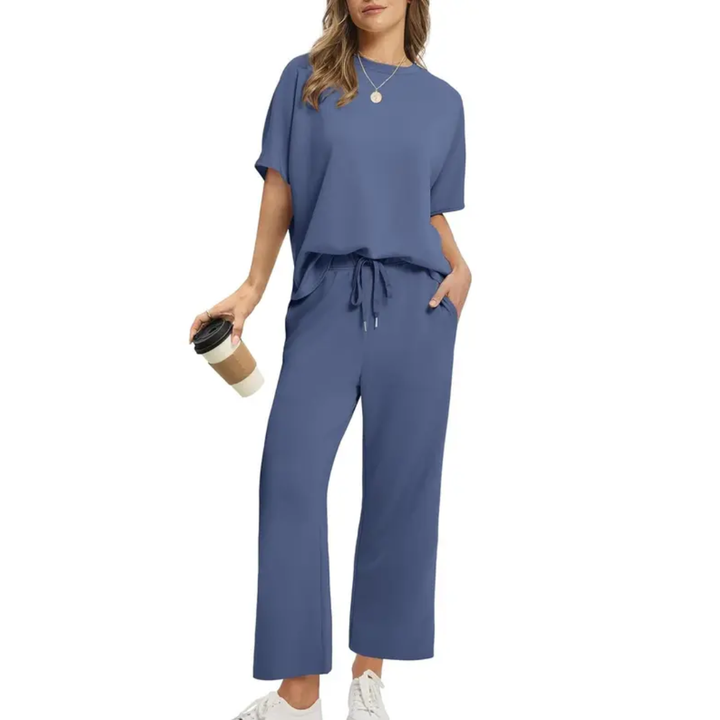 BRISA™ – Breezy Oversized Wide Leg Two Piece Set