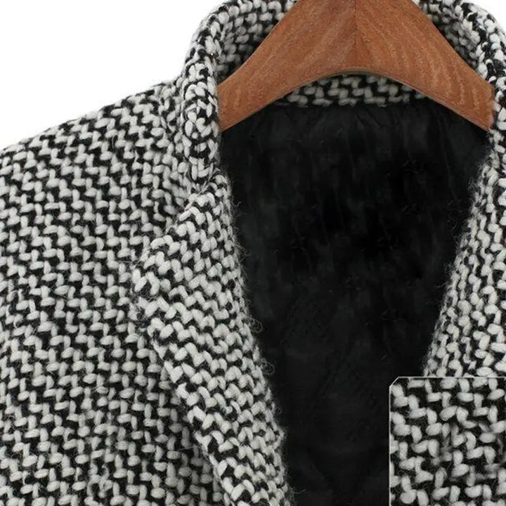 Olive | Long wool coat